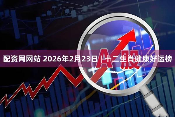 配资网网站 2026年2月23日 | 十二生肖健康好运榜